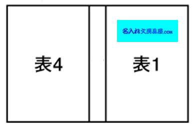 CUBE FIZZ クリヤーブック 名入れ印刷可能範囲