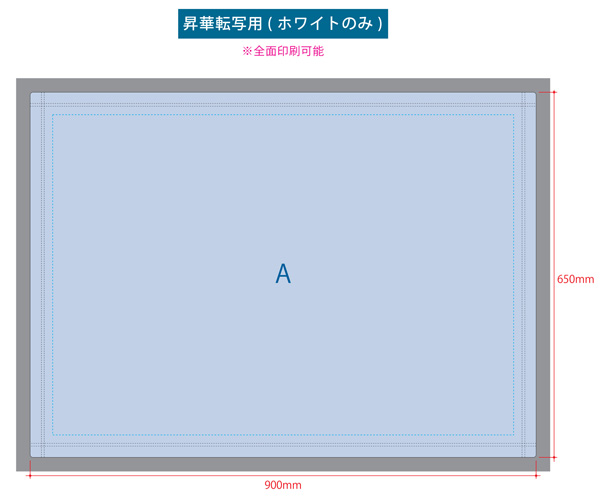 ピクチャースタイルブランケット(M) TD-0004-044 名入れ範囲2