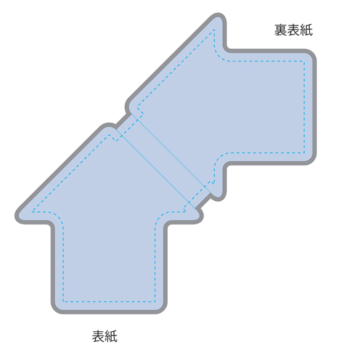 カスタムデザイン付箋 矢印 TS-1502 名入れ印刷可能範囲