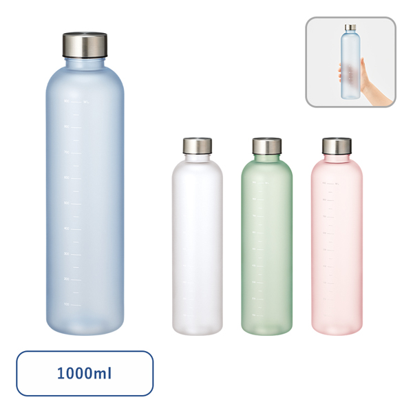 マークレススタイル 目盛り付フロストボトル 1000ml TS-1918 名入れ